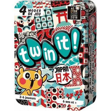 Asmodee Twin It Japan Jeu d'observation