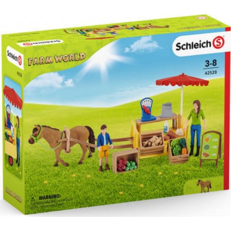 Schleich Étal Mobile De La Ferme