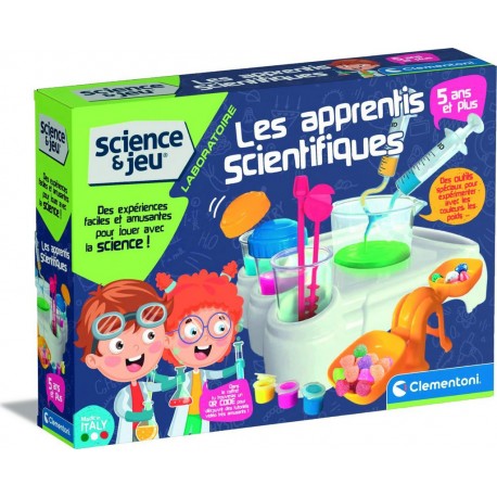 CLEMENTONI Jeu Les apprentis scientifiques Les premières expériences