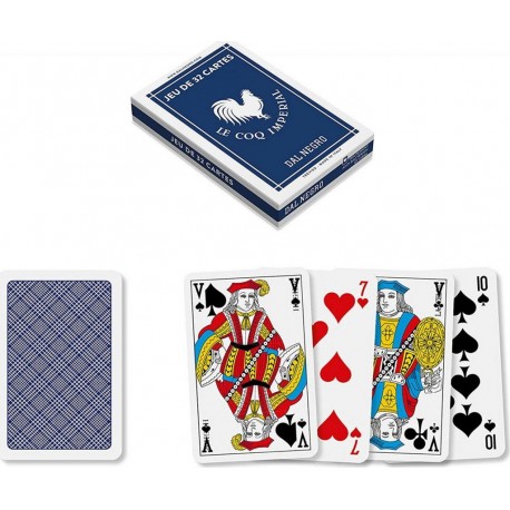 Mercier Jeux 32 cartes Coq Imperial