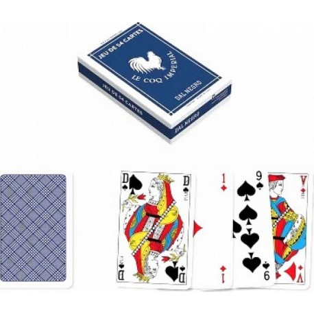 Mercier Jeu de 54 cartes coq imperial