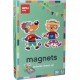 Apli Agipa Magnets Personnages Animaux et Professions pour Enfant