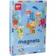 Apli Agipa Magnets Carte Du Monde et Ses Monuments et Animaux