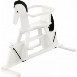 GEUTHER Cheval a bascule Arceau de protection amovible Couleur Blanc