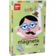 Apli Agipa Magnets Visages pour Enfant