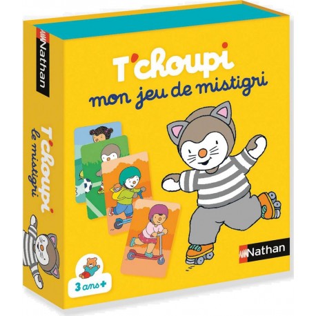 Nathan Mon jeu de Mistigri T'choupi