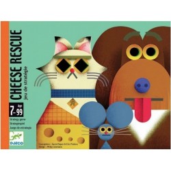 Djeco Jeux de cartes en boîte Cheese rescue