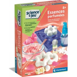 CLEMENTONI Kit science et jeu : Essences parfumées bio