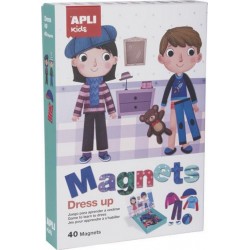 Apli Agipa Magnets Apprendre à s'habiller pour Enfant