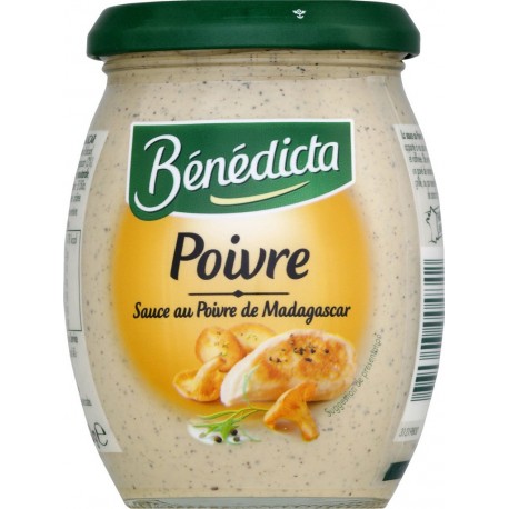 Benedicta Sauce poivre de Madagascar 260g