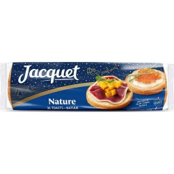 Jacquet Toasts ronds nature 250g