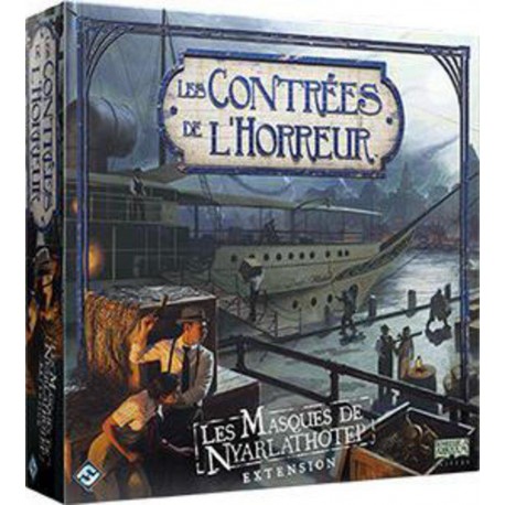 Fantasy Flight Games Contrées de l'Horreur : Les Masques de Nyarlathotep Extension UK