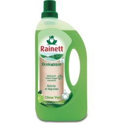 Rainett Écologique Nettoyant Multi-Usages Concentré au Citron Vert 1L (lot de 8)