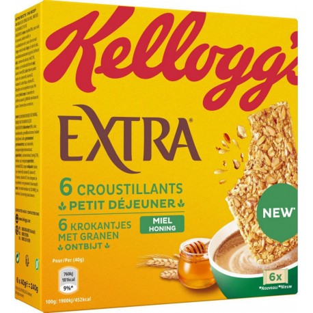 KELLOGG'S XTRA Croustillants 40g x6