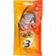 Bic 3 Sensitive par 8 Rasoirs Jetables 3 Lames pour Homme avec Aloé + Vitamin E (lot de 3 soit 24 rasoirs)