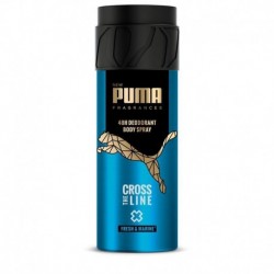 Puma Fragrances Déodorant Cross The Line Fresh & Marine 150ml (lot de 3)