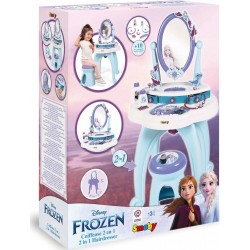 SMOBY Coiffeuse 2 en 1 Reine des Neiges