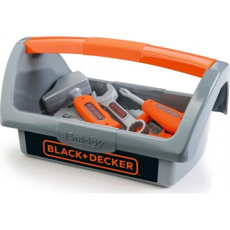 SMOBY Black & Decker boîte à outils + 6 outils