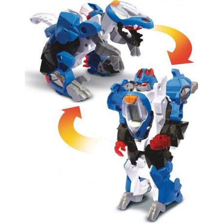 VTECH Mastor le super Robot Vélociraptor Switch & Go Dinos