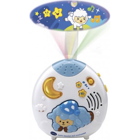 VTECH Veilleuse Lumi mouton nuit enchantée bleu