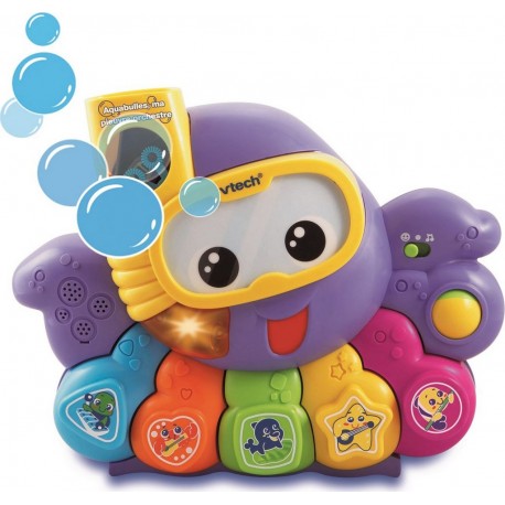 VTECH Aquabulle ma pieuvre orchestre Jouet de bain