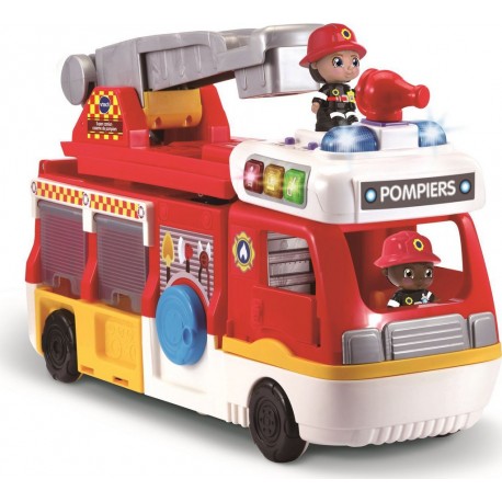 VTECH Tut Tut Copains Super camion caserne de pompiers