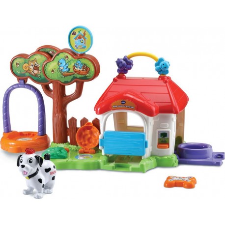 VTECH P'tite cabane à surprises et Zinzin le chien Tut tut Animo