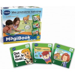 VTECH MagiBook Pack de 3 livres d'histoires