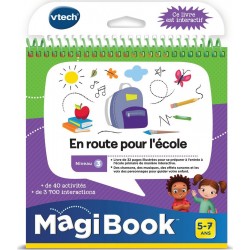 VTECH Livre interactif En Route pour l'Ecole Magibook