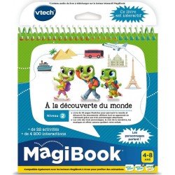 VTECH Livre interactif Magibook A la découverte du Monde