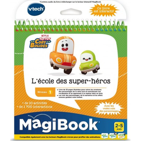 VTECH Magibook Tut tut Cory Bolides écoles des supers héros