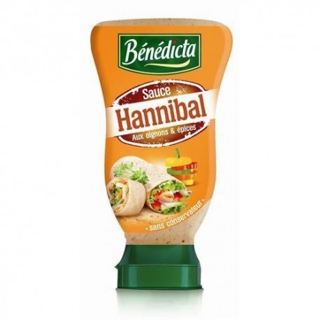 Bénédicta Sauce Hannibal aux Oignons & Épices 245g (lot de 6)