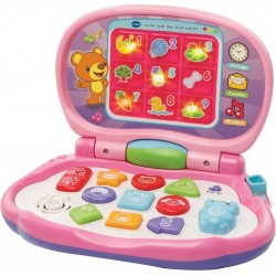 VTECH Lumi ordi des touts-petits rose interactif