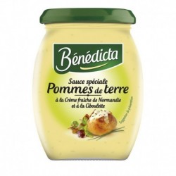 Bénédicta Sauce Spéciale Pommes de Terre Crème Fraîche de Normandie Ciboulette 260g (lot de 6)