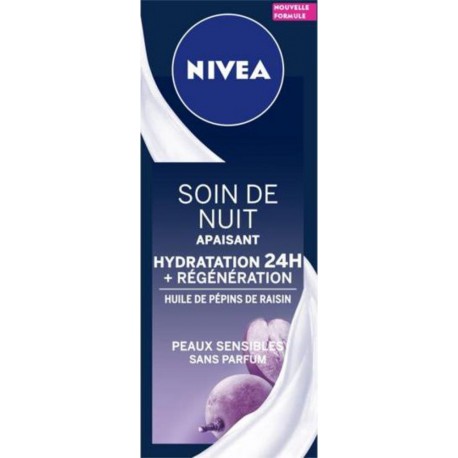 NIVEA SENSITIVE SOIN de NUIT 50ml