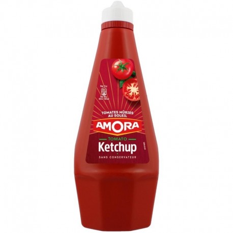 Amora Tomato Ketchup Tomates Mûries au Soleil 826g (lot de 5)