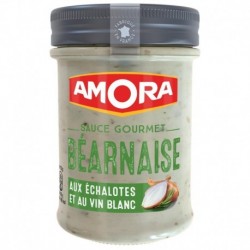 Amora Sauce Gourmet Béarnaise aux Échalotes et au Vin Blanc 184g (lot de 5)