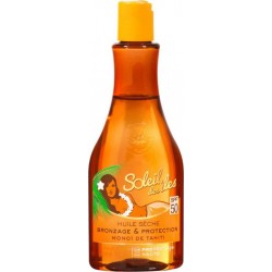 Soleil Des Îles Huile Sèche Bronzage & Protection SPF 10 Monoï de Tahiti Parfum des Îles 150ml