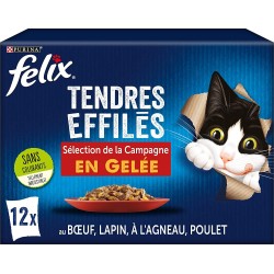 Felix Tendres Effilés en Gelée Selection campagne 12x85g