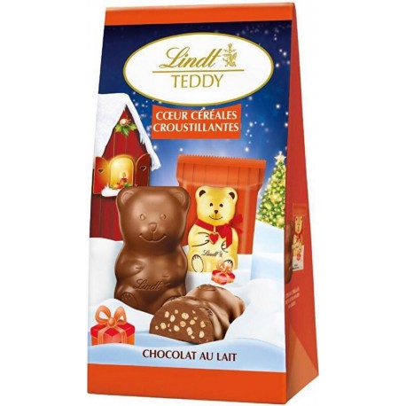 Lindt Teddy Coeur céréales croustillantes 130g