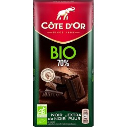 Côte d'or Chocolat noir 70% BIO 150g