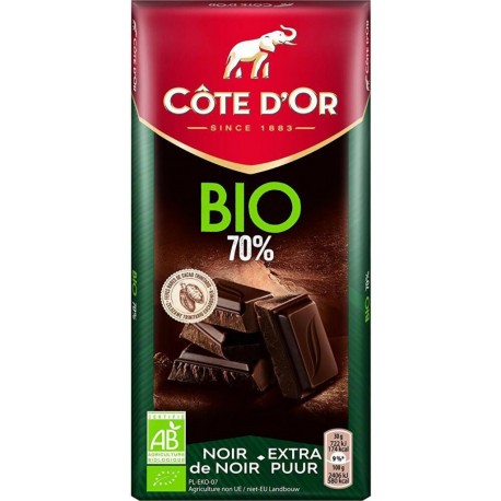 Côte d'or Chocolat noir 70% BIO 150g