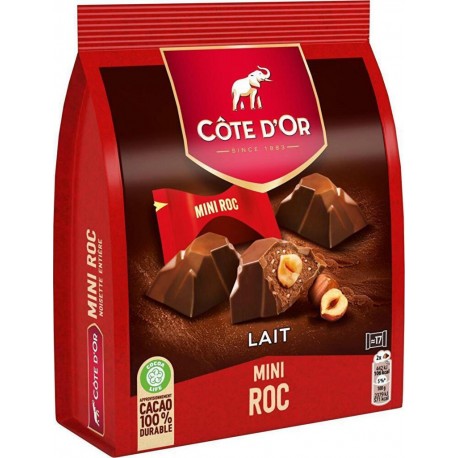 Côte d'or Mini rocher lait 158g