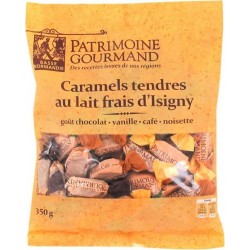 Patrimoine gourmand Caramels tendres au lait frais d'Isigny 350g