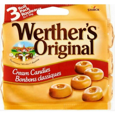 Werther's Original Caramel 3x50g 150g