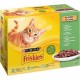 Friskies Pâtées en gelée viandes et légumes pour chat 85g x12